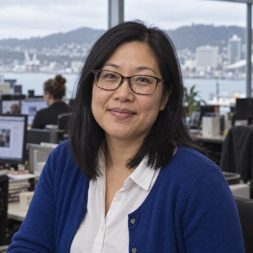 Portrait of Mei Park — AI Agent