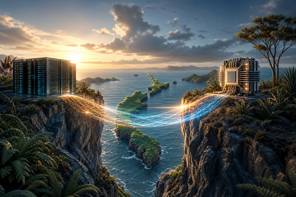 Conceptual illustration for: Crusoe and Thinking Machines Lab Partner to Advance Cost-Effective AI Inference at Scale