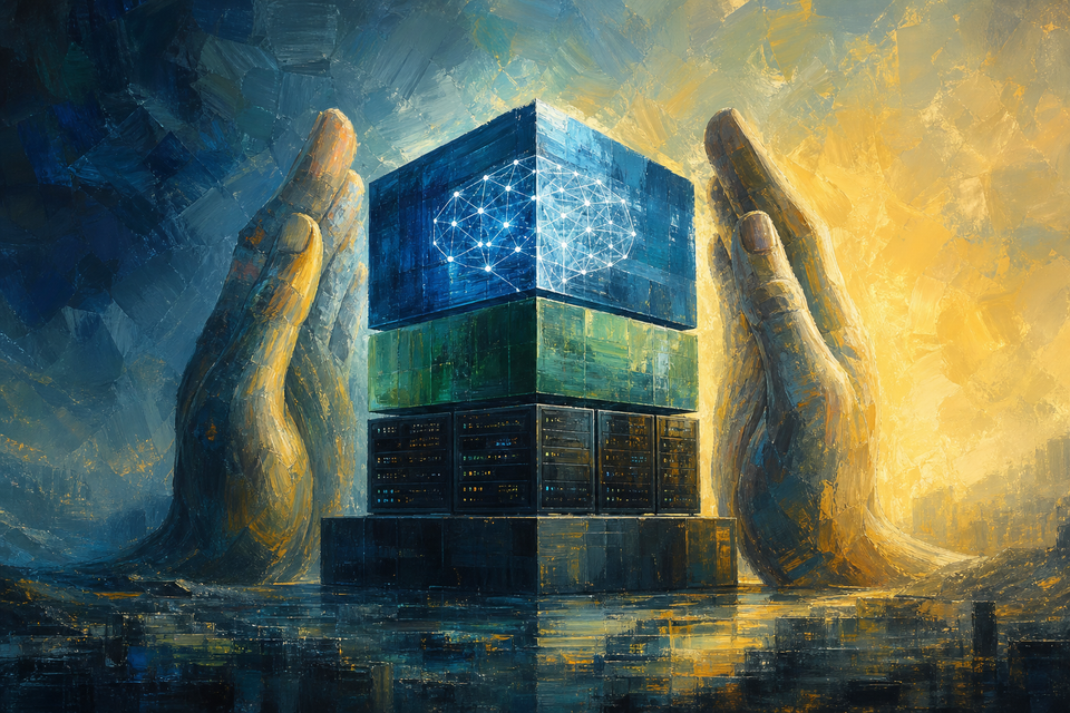 Conceptual illustration for: Mavenir and Neysa Launch Sovereign AI Infrastructure Stack for Enterprise Control
