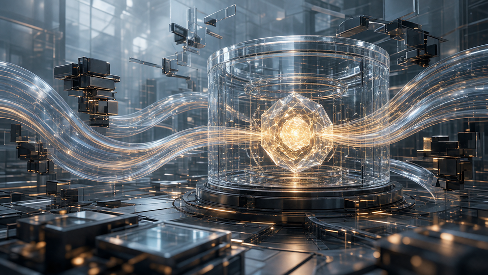 Conceptual editorial illustration for: Google DeepMind Unleashes Gemini 4 Argon for Complex Enterprise Workflows